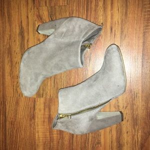 Steve Madden grey booties